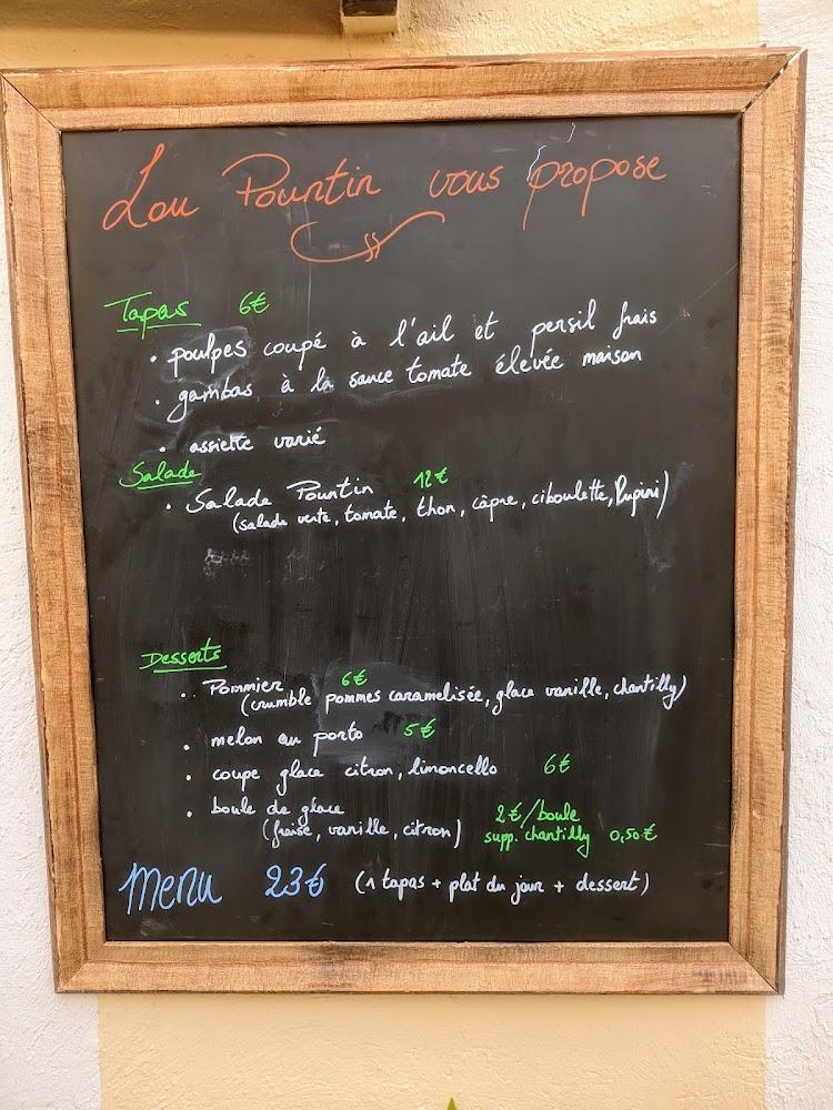 Restaurant Bar Lou Pountin - Menu Image 3